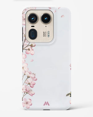 Pastel Flowers on Marble Hard Case Phone Cover (Motorola)