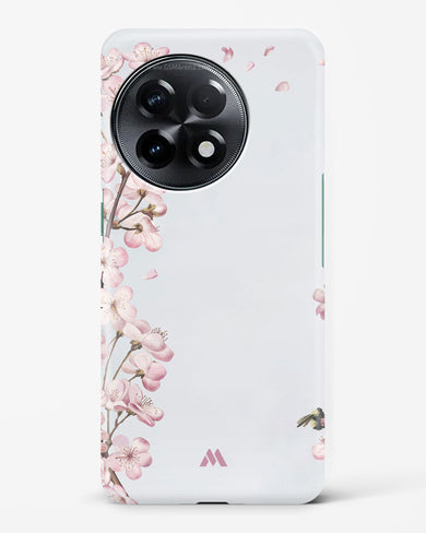 Pastel Flowers on Marble Hard Case Phone Cover-(OnePlus)