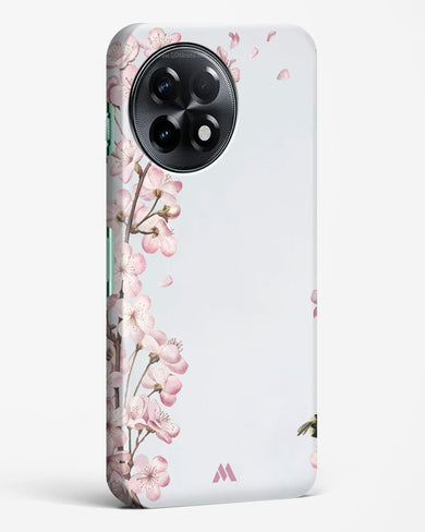 Pastel Flowers on Marble Hard Case Phone Cover-(OnePlus)