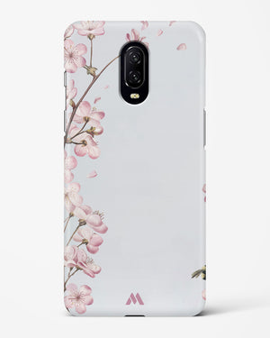 Pastel Flowers on Marble Hard Case Phone Cover-(OnePlus)