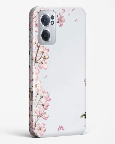 Pastel Flowers on Marble Hard Case Phone Cover-(OnePlus)