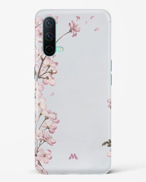 Pastel Flowers on Marble Hard Case Phone Cover-(OnePlus)