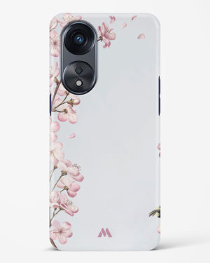 Pastel Flowers on Marble Hard Case Phone Cover (Oppo)
