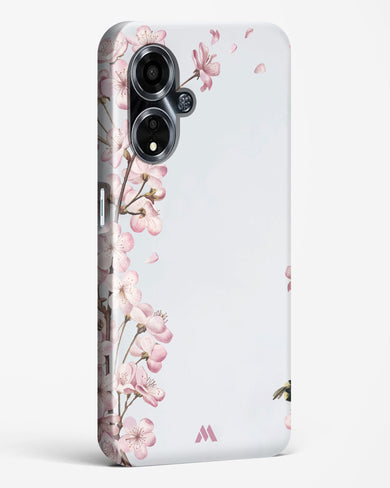 Pastel Flowers on Marble Hard Case Phone Cover (Oppo)