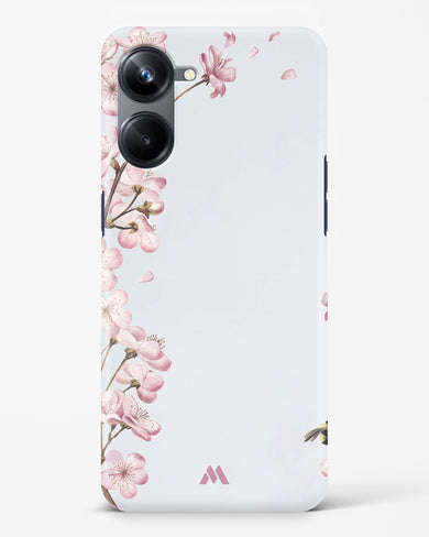 Pastel Flowers on Marble Hard Case Phone Cover (Realme)
