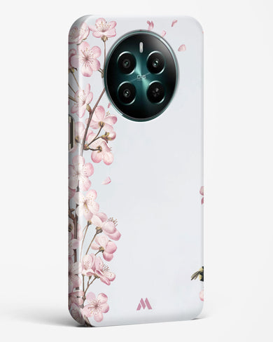 Pastel Flowers on Marble Hard Case Phone Cover (Realme)
