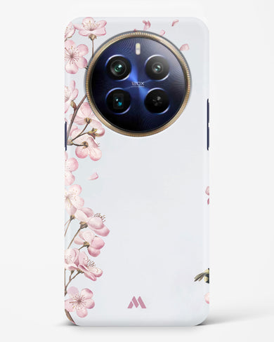 Pastel Flowers on Marble Hard Case Phone Cover (Realme)