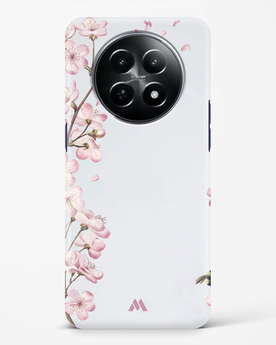 Pastel Flowers on Marble Hard Case Phone Cover (Realme)