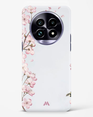 Pastel Flowers on Marble Hard Case Phone Cover (Realme)