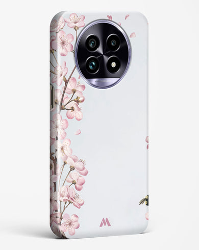 Pastel Flowers on Marble Hard Case Phone Cover (Realme)