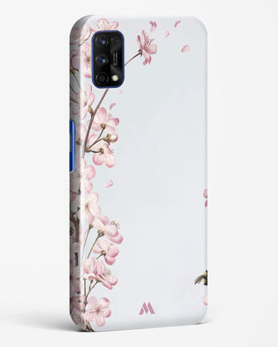 Pastel Flowers on Marble Hard Case Phone Cover (Realme)
