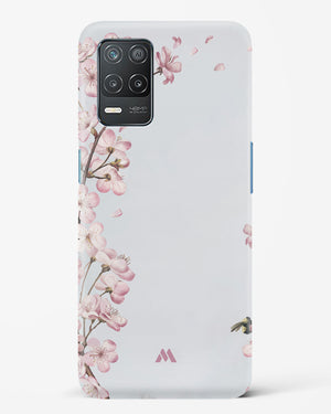 Pastel Flowers on Marble Hard Case Phone Cover (Realme)