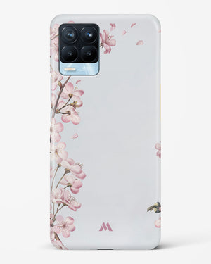 Pastel Flowers on Marble Hard Case Phone Cover (Realme)