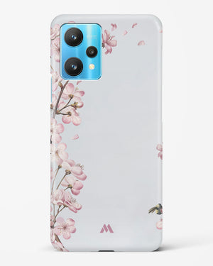 Pastel Flowers on Marble Hard Case Phone Cover (Realme)