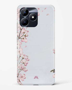 Pastel Flowers on Marble Hard Case Phone Cover (Realme)