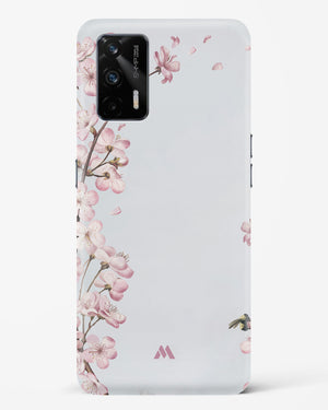 Pastel Flowers on Marble Hard Case Phone Cover (Realme)