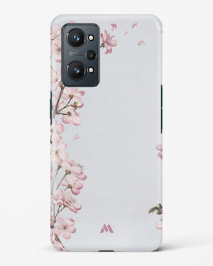 Pastel Flowers on Marble Hard Case Phone Cover (Realme)