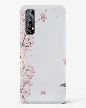 Pastel Flowers on Marble Hard Case Phone Cover (Realme)