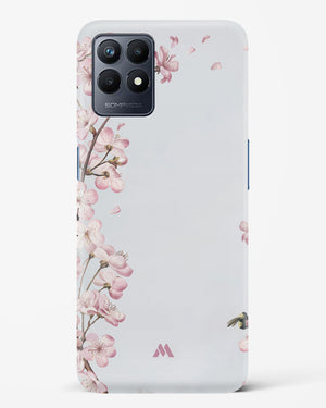 Pastel Flowers on Marble Hard Case Phone Cover (Realme)