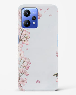Pastel Flowers on Marble Hard Case Phone Cover (Realme)