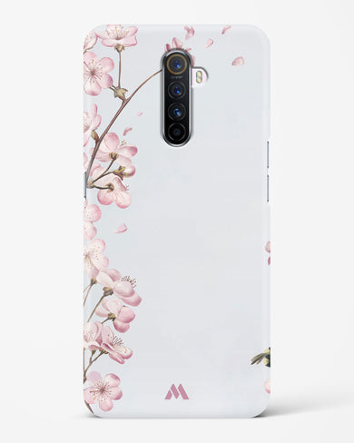 Pastel Flowers on Marble Hard Case Phone Cover (Realme)
