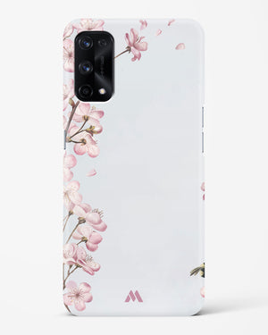 Pastel Flowers on Marble Hard Case Phone Cover (Realme)