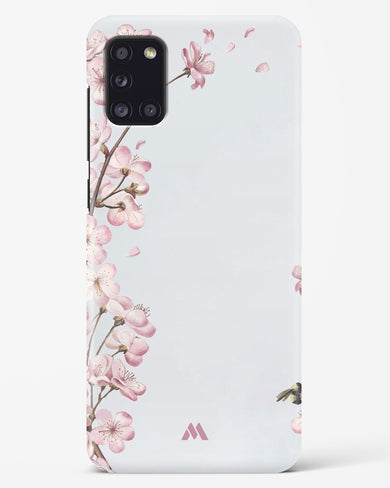 Pastel Flowers on Marble Hard Case Phone Cover (Samsung)