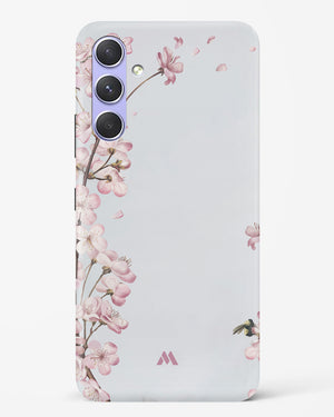Pastel Flowers on Marble Hard Case Phone Cover-(Samsung)