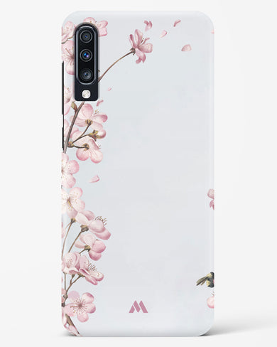 Pastel Flowers on Marble Hard Case Phone Cover (Samsung)