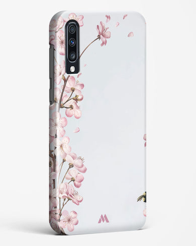 Pastel Flowers on Marble Hard Case Phone Cover (Samsung)