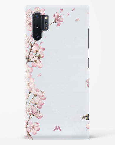Pastel Flowers on Marble Hard Case Phone Cover (Samsung)