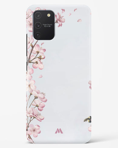 Pastel Flowers on Marble Hard Case Phone Cover (Samsung)