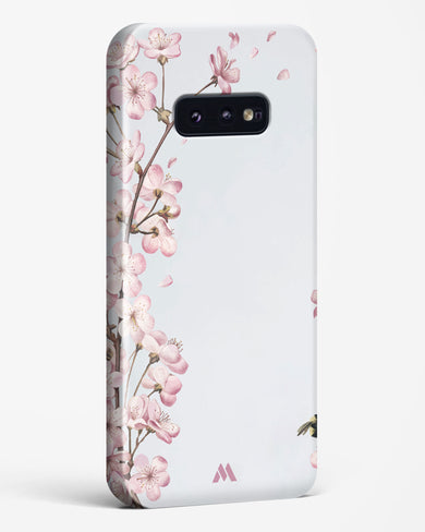 Pastel Flowers on Marble Hard Case Phone Cover (Samsung)