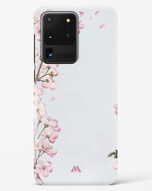 Pastel Flowers on Marble Hard Case Phone Cover (Samsung)