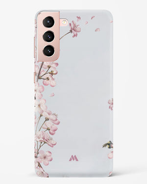 Pastel Flowers on Marble Hard Case Phone Cover (Samsung)