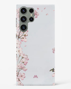 Pastel Flowers on Marble Hard Case Phone Cover (Samsung)