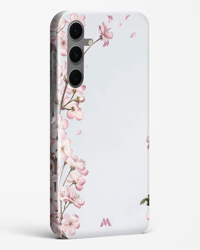 Pastel Flowers on Marble Hard Case Phone Cover (Samsung)