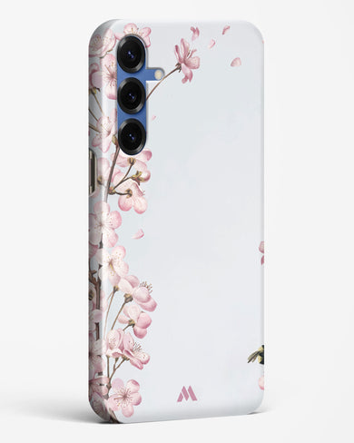 Pastel Flowers on Marble Hard Case Phone Cover (Samsung)