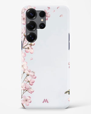 Pastel Flowers on Marble Hard Case Phone Cover (Samsung)