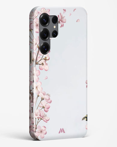 Pastel Flowers on Marble Hard Case Phone Cover (Samsung)