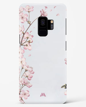 Pastel Flowers on Marble Hard Case Phone Cover (Samsung)
