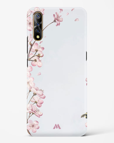 Pastel Flowers on Marble Hard Case Phone Cover (Vivo)