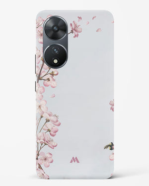 Pastel Flowers on Marble Hard Case Phone Cover (Vivo)