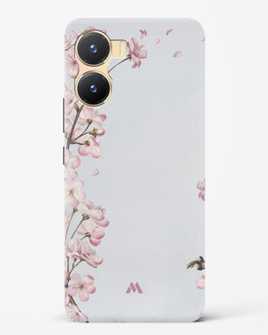 Pastel Flowers on Marble Hard Case Phone Cover (Vivo)