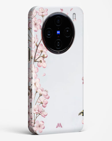 Pastel Flowers on Marble Hard Case Phone Cover (Vivo)