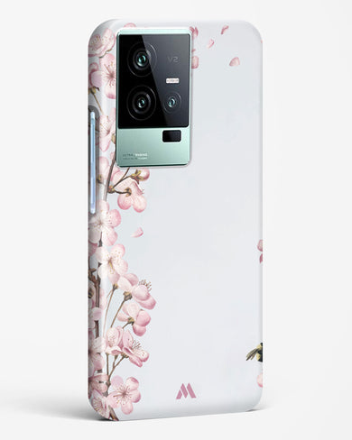 Pastel Flowers on Marble Hard Case Phone Cover (Vivo)