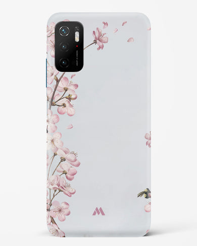 Pastel Flowers on Marble Hard Case Phone Cover-(Xiaomi)