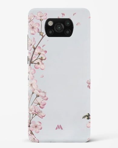 Pastel Flowers on Marble Hard Case Phone Cover-(Xiaomi)