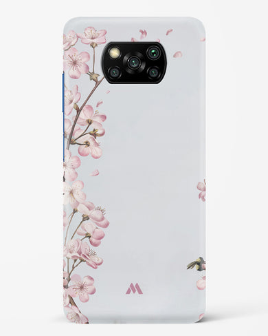 Pastel Flowers on Marble Hard Case Phone Cover-(Xiaomi)