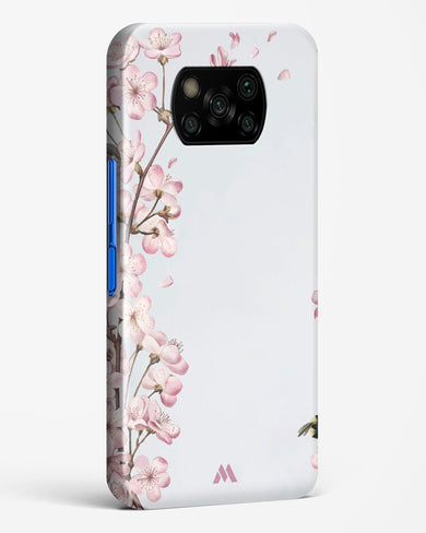 Pastel Flowers on Marble Hard Case Phone Cover-(Xiaomi)